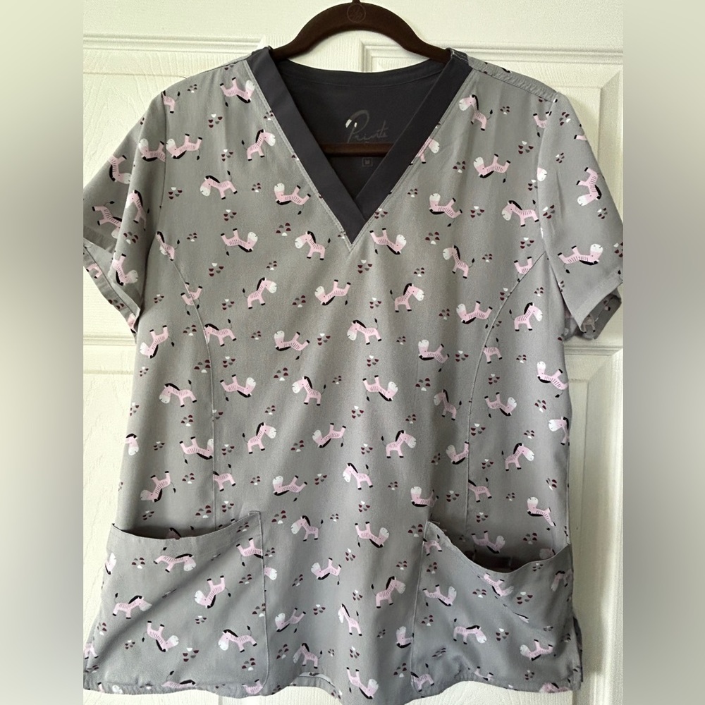 Prints by Maevn Scrub Top